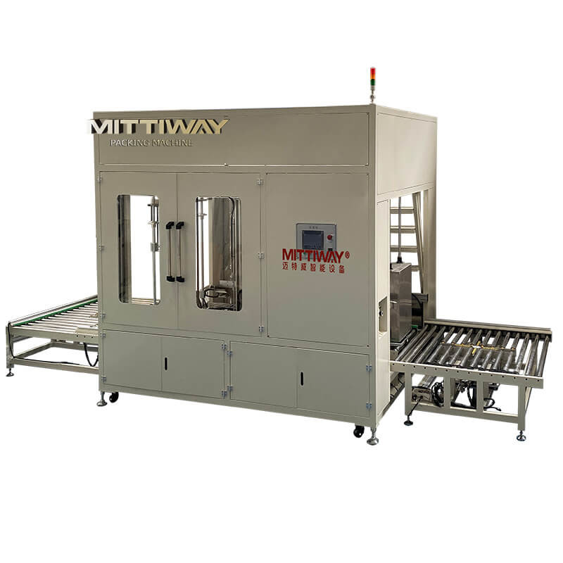 Poly Bag Inserter Robot Bag Case Packer Line Machine Automatic