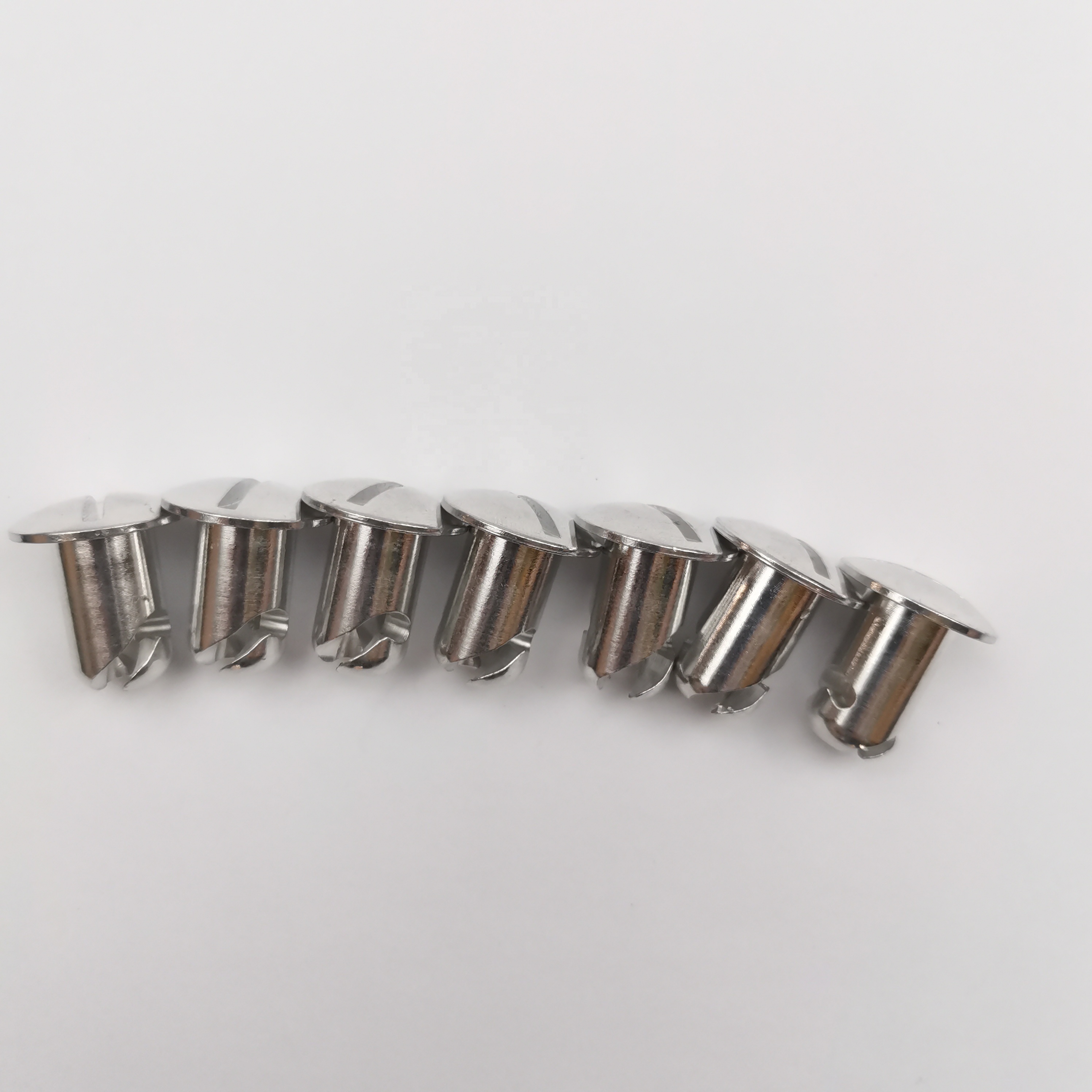 Replace/Repair Purpose Universal 7/16" *.600 Dzus Button Silver Aluminum Fasteners for Modified Cars and Sprint Cars