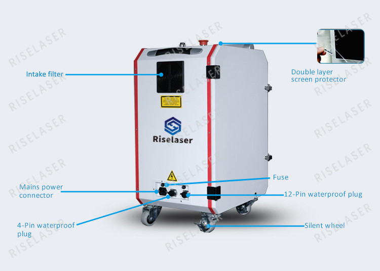 Remove Rust From Metal Laser Cleaning Machine Touch Screen