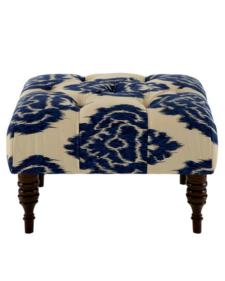 wholesale good quality linen fabric round household wooden storage ottoman bench