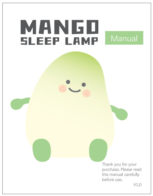 New Small Green Mango Night Light Mango Timing With Sleeping Silicone Light Creative Gift Atmosphere Pat LED Light