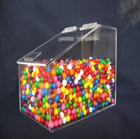 Wholesale latest secure design candy dispenser/acrylic candy box