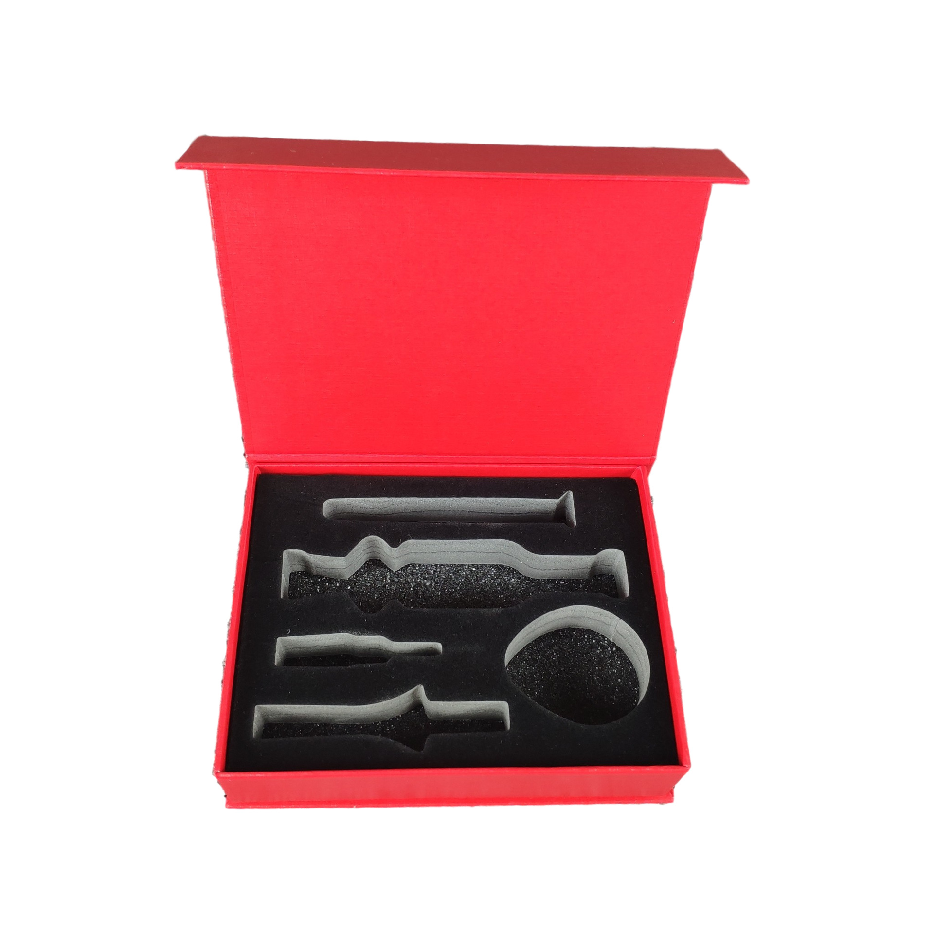 Custom Logo Rigid Corrugated Paper Clamshell Box for Personalized Skin Care Packaging