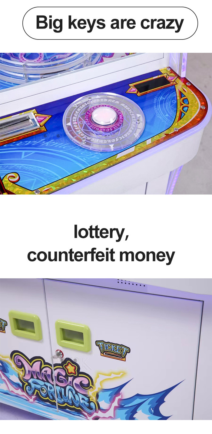 Indoor Lucky Ball Lottery Redemption Game Machine 400W 220V