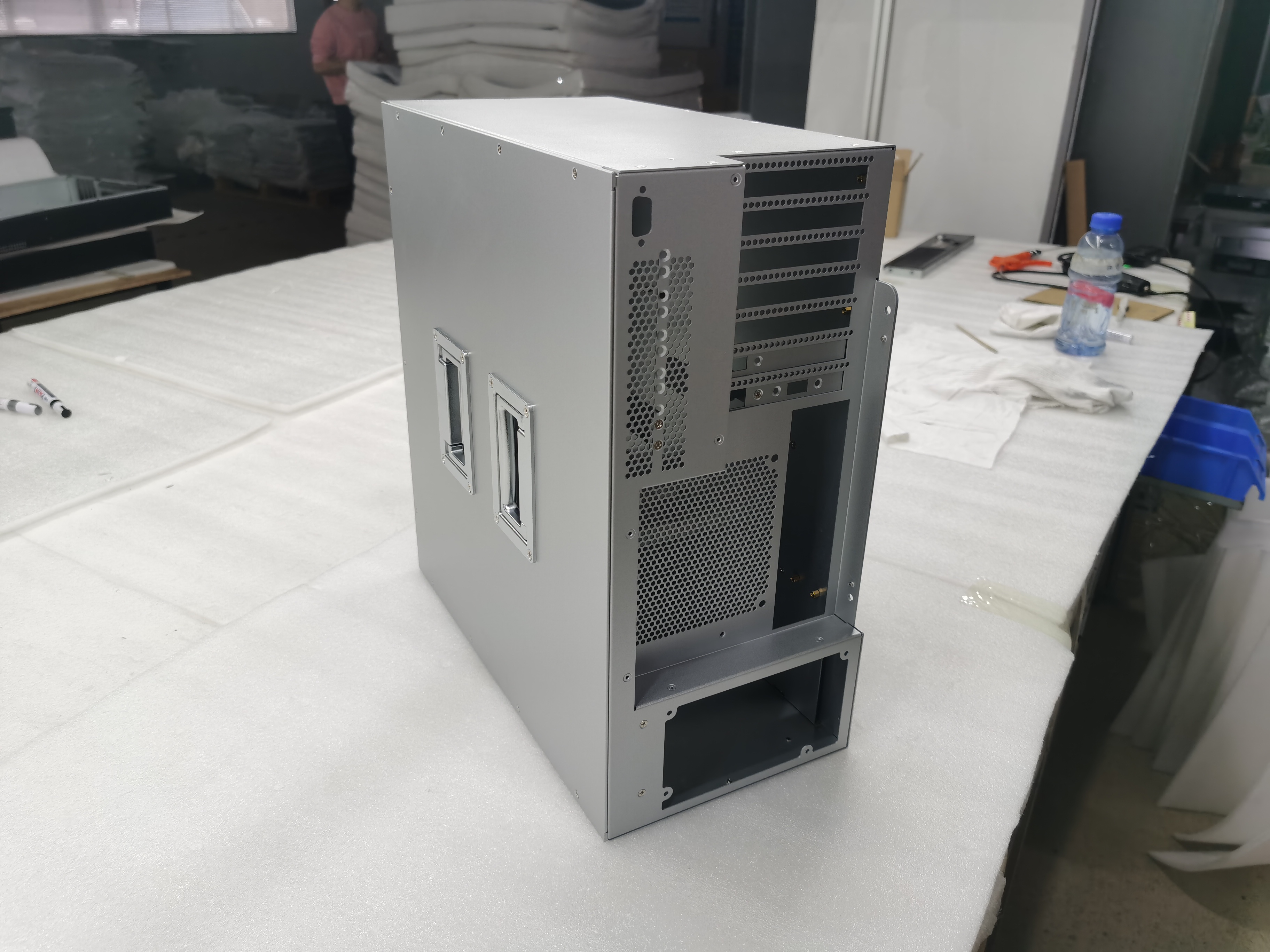 High Quality OEM sheet metal fabrication machining computer case parts OEM laser cutting services