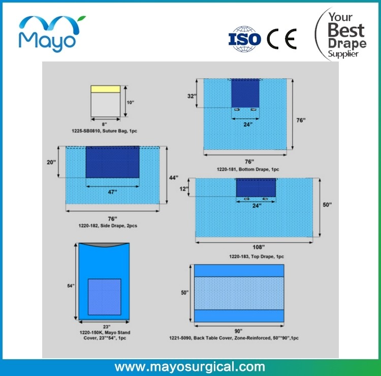 Surgical Solutions Disposable Universal Surgical Pack