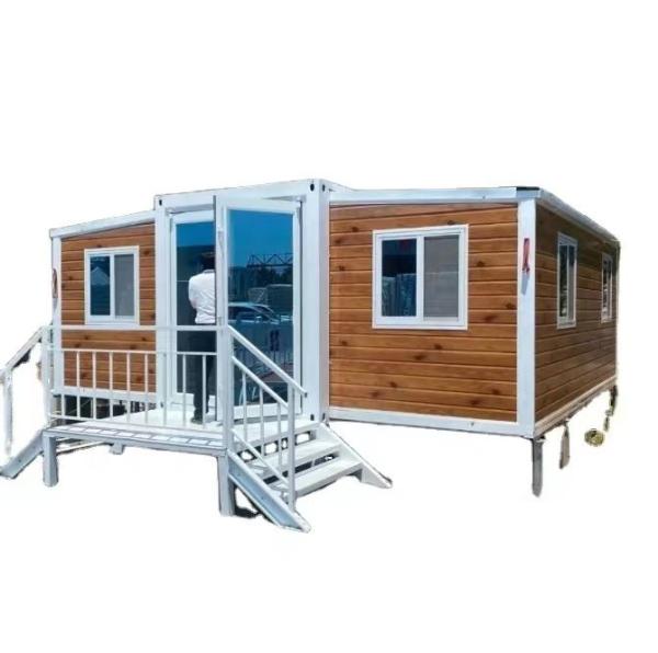 EPS Sandwich Panels Roof Luxury Style 3 Bedrooms Collapsible Expanding Container