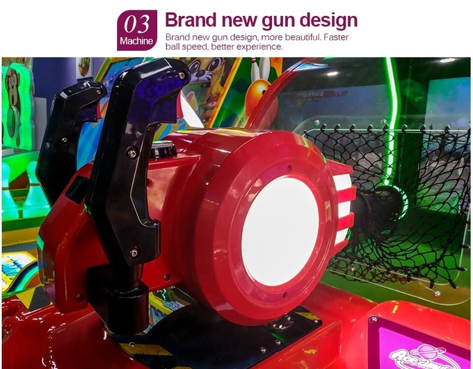 2 players dino machine gun shooting video game T-Rex Park coin operated arcade machine