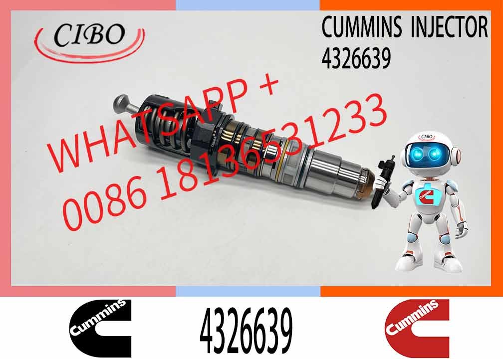 QSK23 QSK45 QSK60 Diesel Common Rail Fuel Injector 4088431 4326639