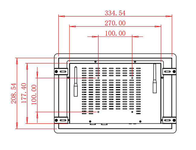 13.3-Inch Compact Windows Monitor for Retail Displays and Public Interfaces
