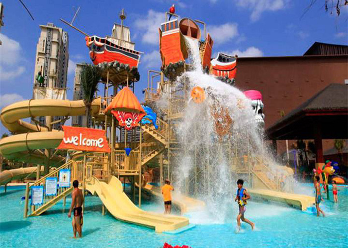 Amusement Playground Swimming Pool Water Slides Park Rides