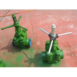 API 6A Demco Mud Valve 5000 PSI Gate Valve 70Mpa With Thread End Connection