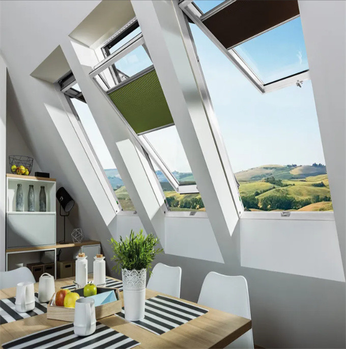 Simple Design Custom Aluminium Tempered Glass Skylight Windows for Australian Standard