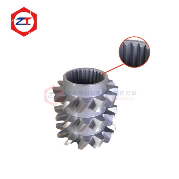 Quality Customizable Extruder Screw Elements for Coperion Twin Screw Extruder Materials SAM10 / SAM39/ WR5/ WR14/ W6Mo5Cr4V2 for sale