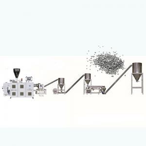  Plastic Pelletizing Line / PVC Granules Making Machine 200 - 1000kg/H Manufactures