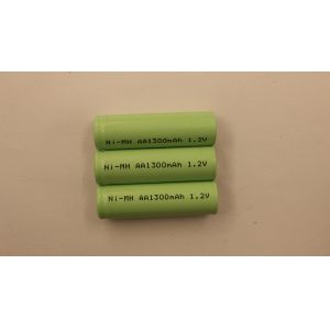 China AA1300mAh NIMH Rechargeable Batteries 1.2V For Industrial Use ROHS UL on sale