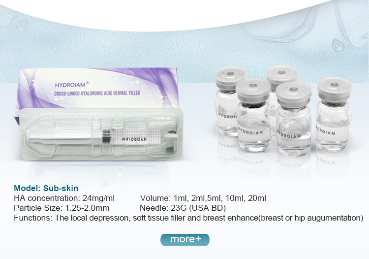 Pure Cross Linked Hyaluronic Acid Dermal Filler