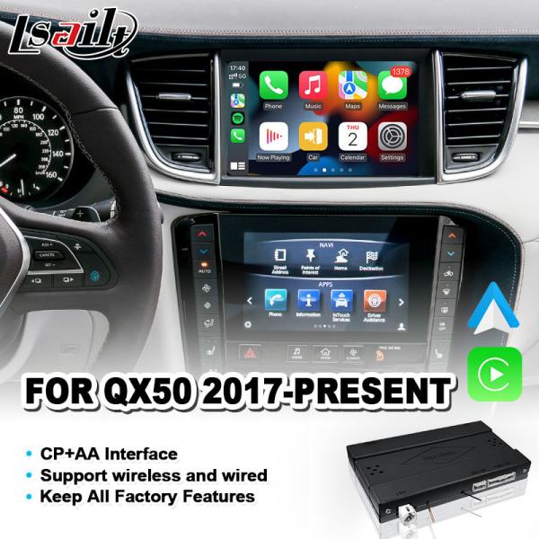 Wireless Carplay Android Auto Interface for 2017-2022 Infiniti QX50