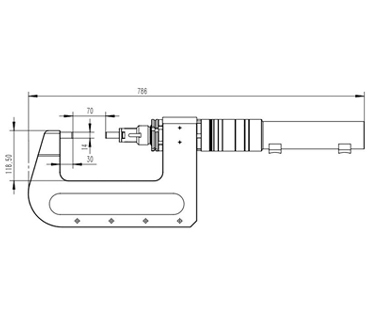 self piercing riveting gun machine for busbar