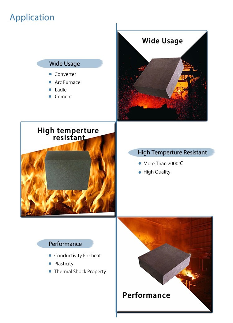 Fused Rebonded Magnesia Refractory Brick For RH Furnace