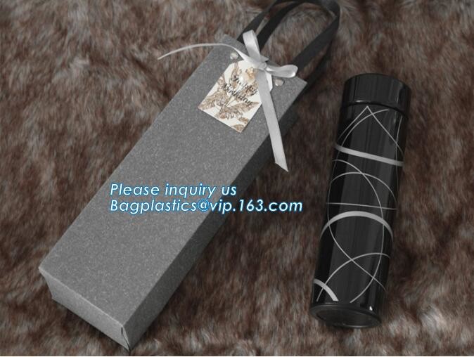 Flower carrier bag with different color customized pot plants kraft paper bag with handle,stamping logo fancy paper flow