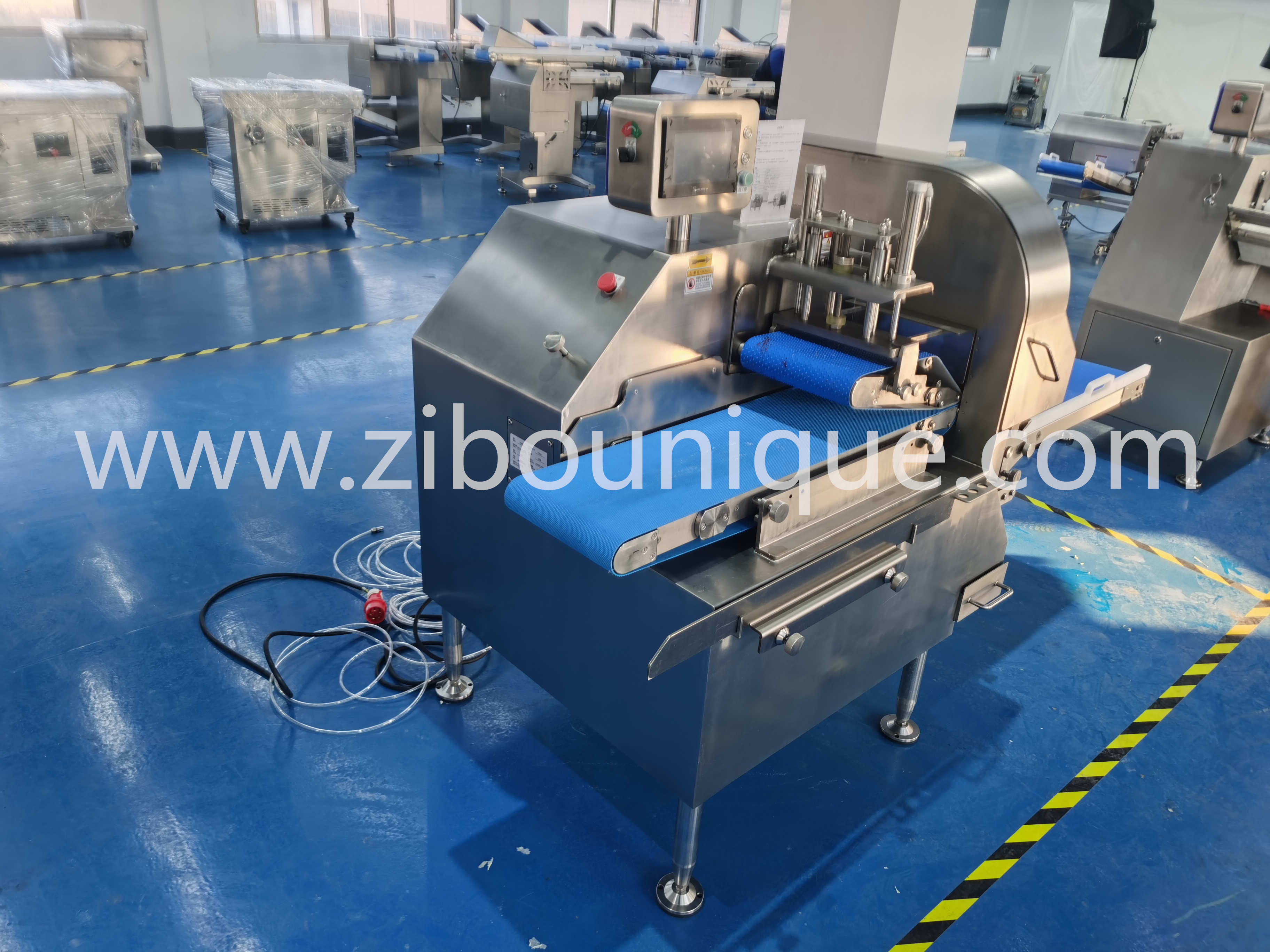Food Beverage Shops Automatic Meat Beef Chicken Fillet Cube Cutting Machine