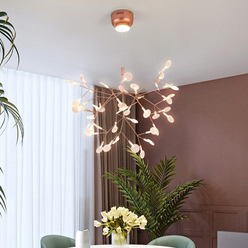 Nordic Fireflies Decorative Hanging Chandelier For Kid Room