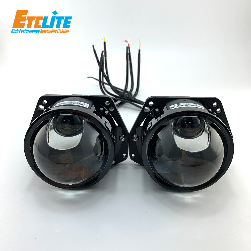 Top Quality New Product 9600Lm 2021 Bi Led Projector Lens Bi Led Laser Projector Lens Headlight