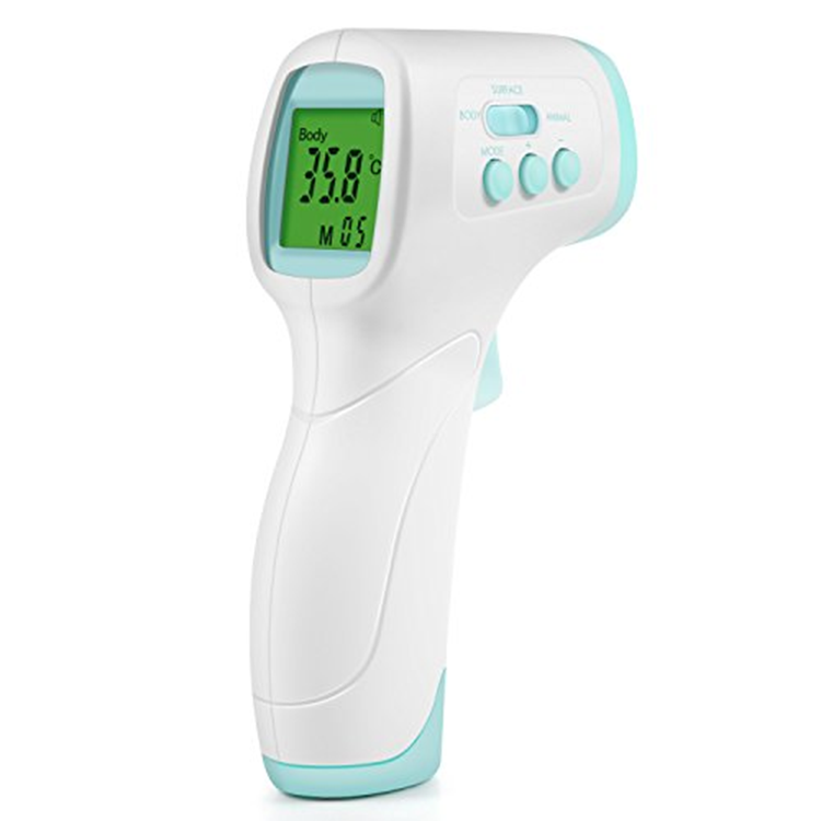 Forehead Non Contact Temperature Gun Infrared Digital Thermometer for Baby Adult