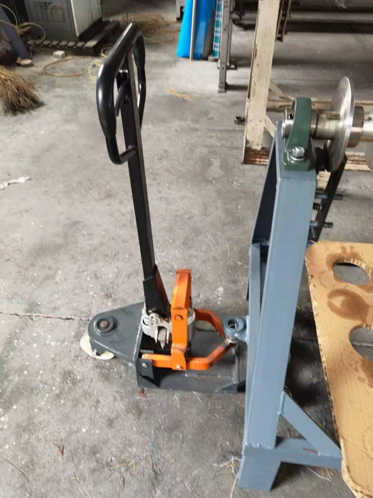 Hyd Pallet Type Warp Beam Trolley Platform High Utilization Electric