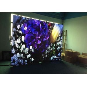  P2 HD Tv Studio Led Screen Display Refresh Gray Scale Color Contrast Fanless Black Lamp Manufactures