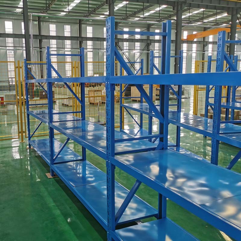 JINGHUI Customized Supermarket Steel Racks For Warehouse Streamlined Inventory Control