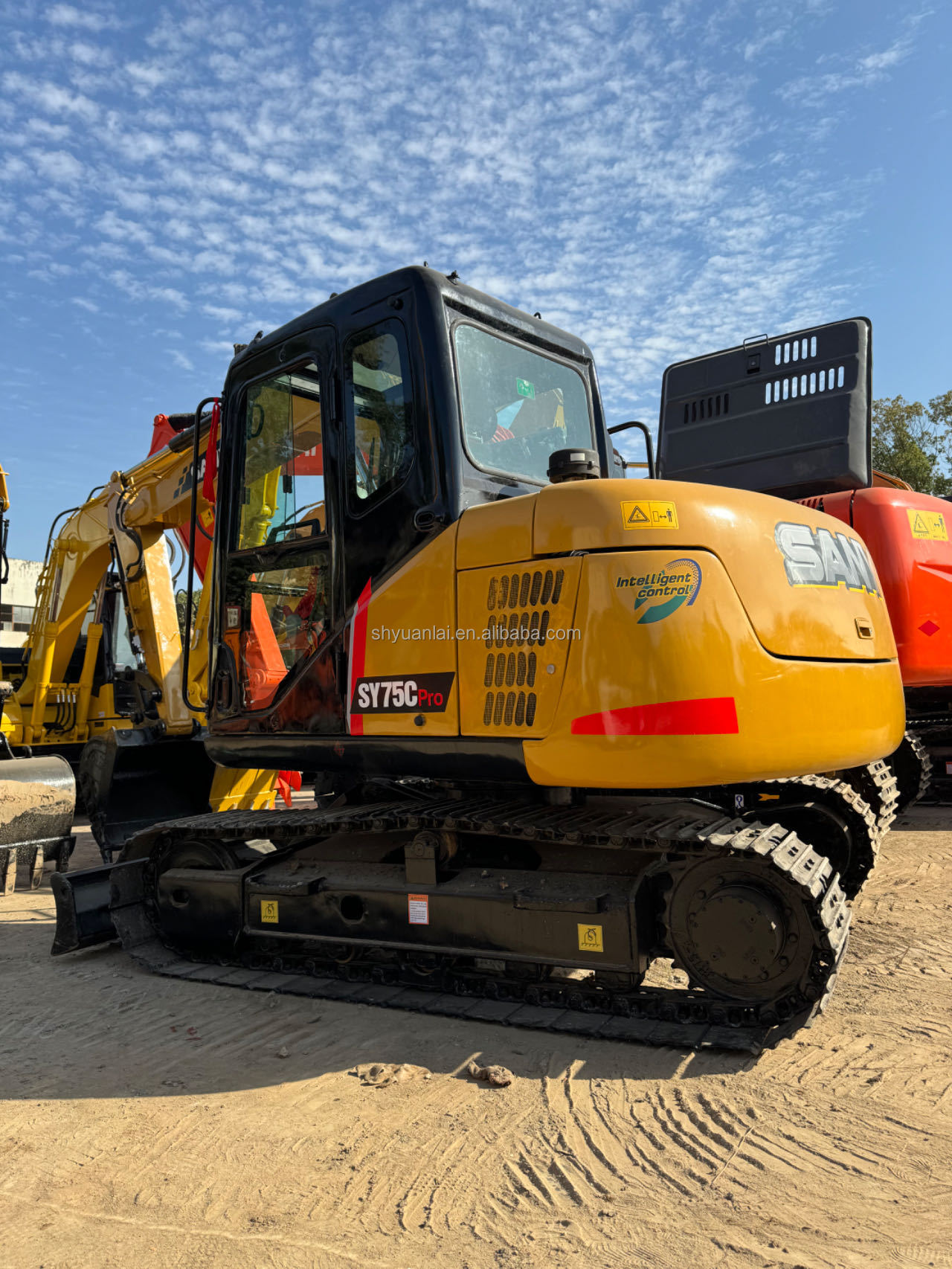 2019 Year SANY 7T Excavator Mild Steel Design Ideal for Harsh Environments Used Komatsu