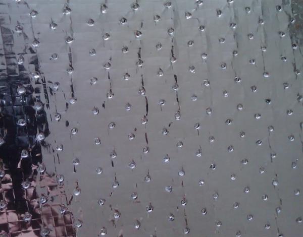 Reflective Aluminum Foil Woven Fabric Radiant Barrier Acoustic Insulation Car