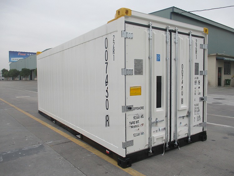 DNV 2.7-1 Certified 20ft Offshore Refrigerated Container BV Certified Steel Reefer/Chiller with Slings