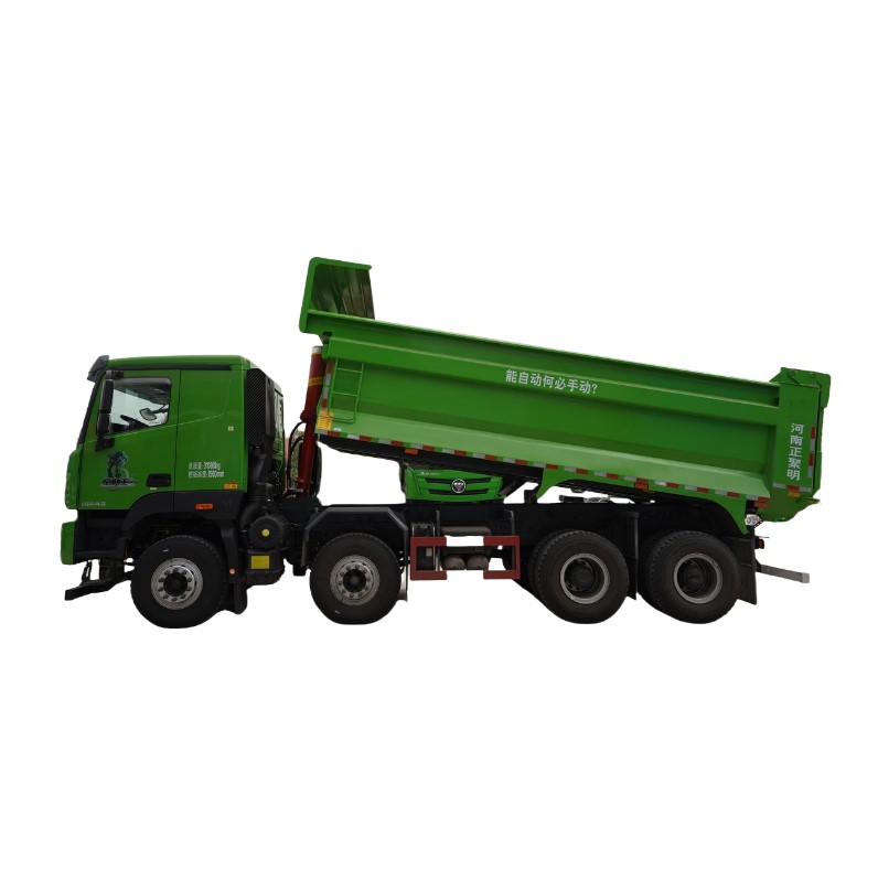 Foton 490 Horsepower 8X4 6.8m AMT Automatic Dump Truck(National&EU One to Six) Dump Truck With Fast 12 Forward Gear,4 Backward
