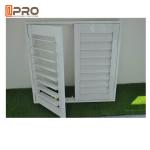 Multi Color Aluminium Louver Window Aerofoil Shape Or Half Aero Blade Type