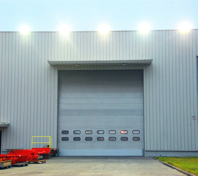 Safely Garage Sectional Doors , Industrial Overhead Doors Big Size