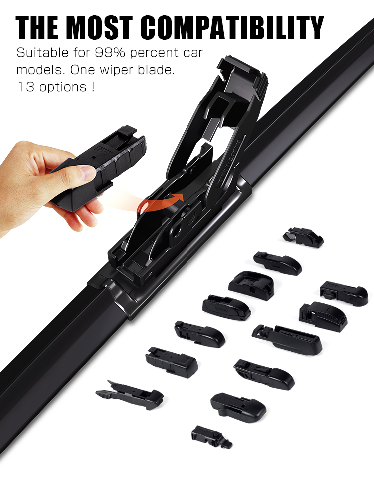 Japanese Car 2008 MASUMA Vehicles Accessories Silicone Wiper Blade ASV40L 4560116702954