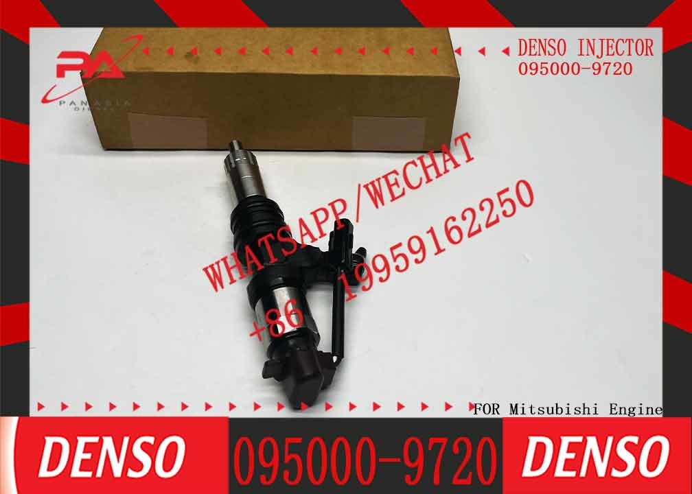 Original brand new common rail injector 095000-9720 095000-9722 ME307488 6M60 engine diesel injector assy for Mitsubishi