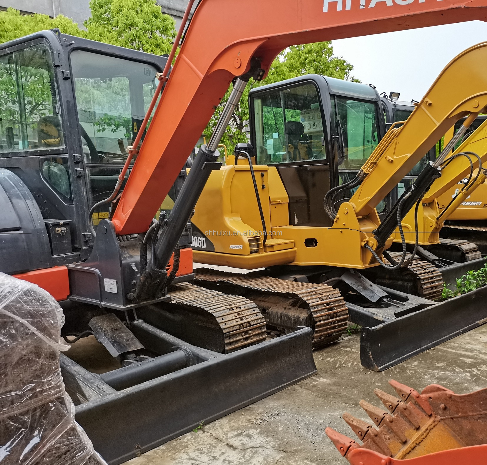 Used Hitachi55U mini excavator for sale second hand hitachi mini digge 55U