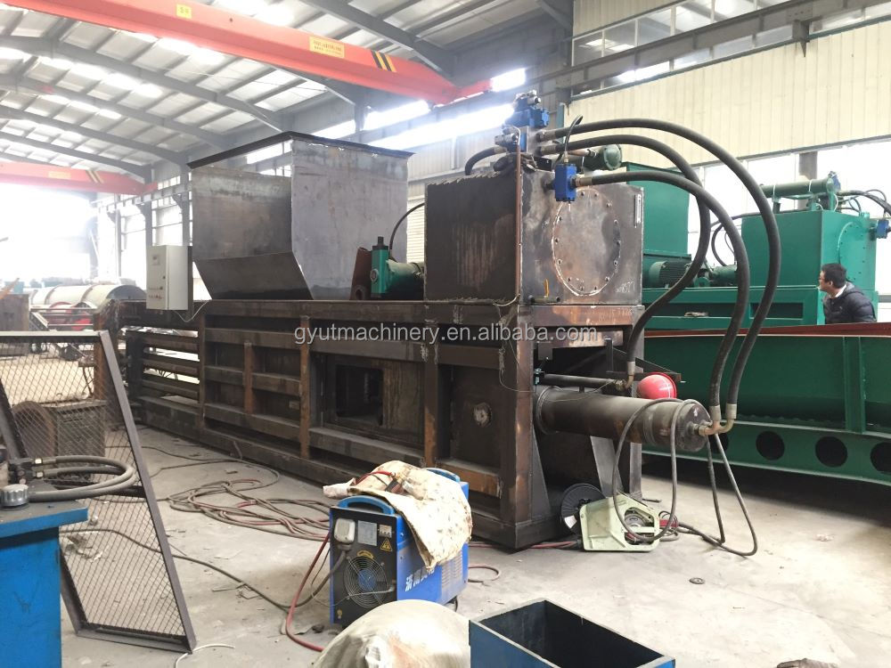 Baling Packing Automatic Horizontal Hydraulic Alfalfa Hay Sawdust Rice Husk Cotton Seed Baler Press Machine