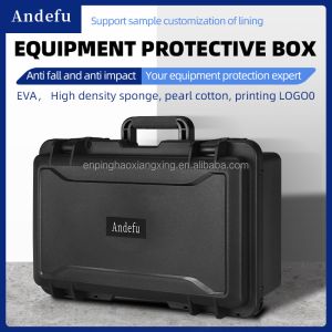 IP67 Waterproof Custom Tool Case with Foam Lining and Carry Strap