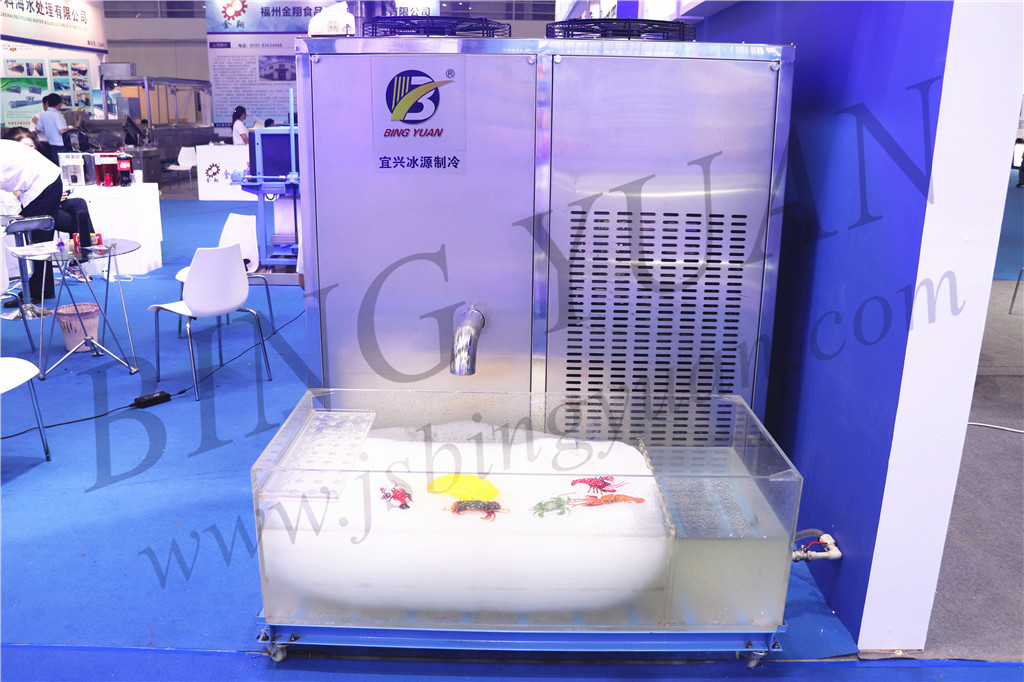 Yixing ICS Refrigeration High Quality, Low price Direct System Block Ice Machine 1 ton/24 h