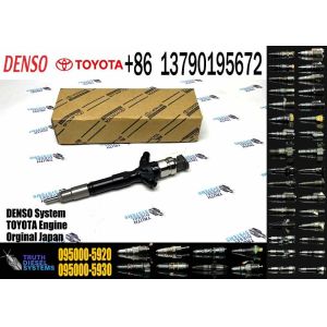  In Stock 095000-5920 23670-0L020 23670-09070 Fuel Injector Assembly for Hilux 3.0L D 1KD Diesel New Condition Engine Code 2KD Manufactures