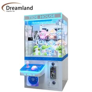  Dreamland Hot Sale Coin Operated Mini TIDE House Crane Machine MINI Claw Game Machine Manufactures