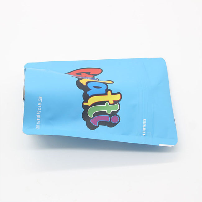 EPI Flat Bottom Gusset Bags 150g Stand Up Mylar Bags 5.1 Inch Width