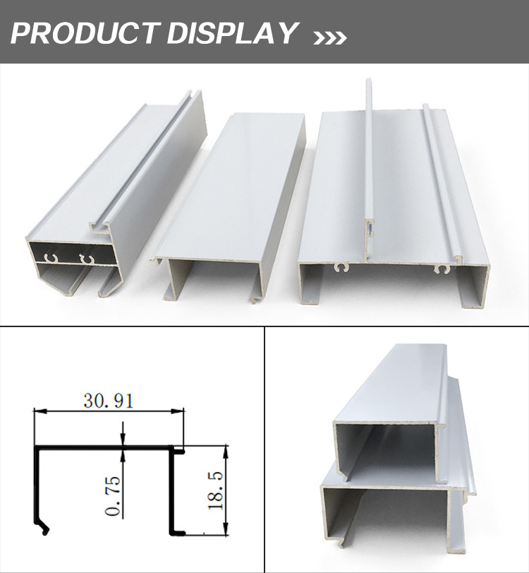 6061 Aluminium Window Profile , ODM Thermal Break Aluminum Profile T6