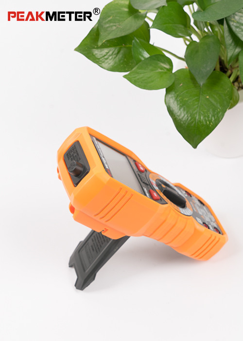 Handheld Commercial Electric Auto Ranging Digital Multimeter With Temperature ACA / DCA Tester
