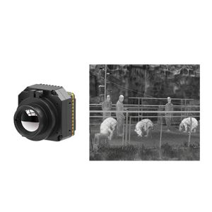 High Resolution LWIR Thermal Surveillance Camera Module Uncooled ＜30mK NETD